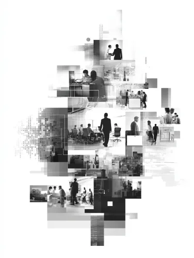 Person in neon light