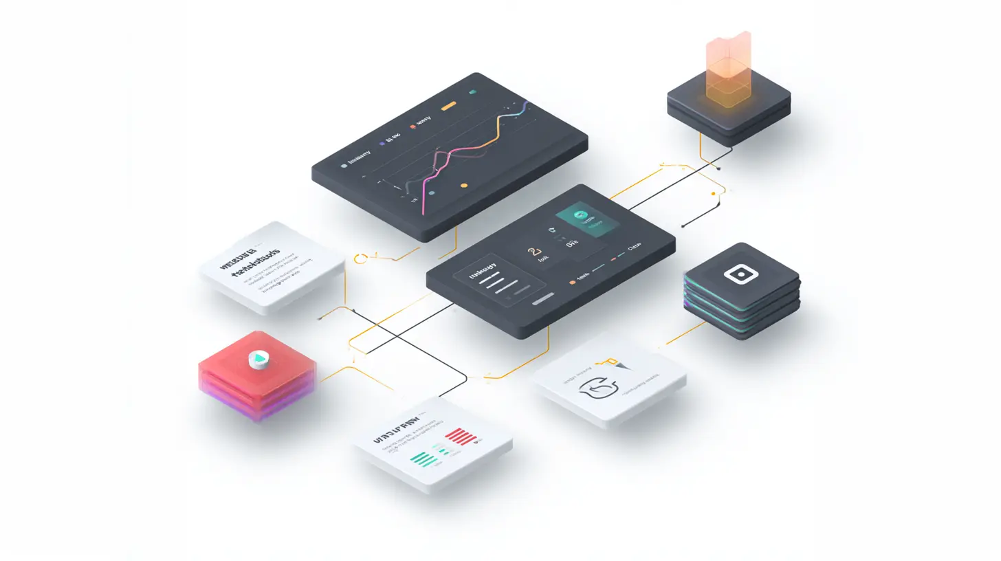 Connected application icons